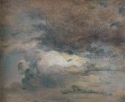 John Constable Cloud Study evening 31 August 182 Spain oil painting artist